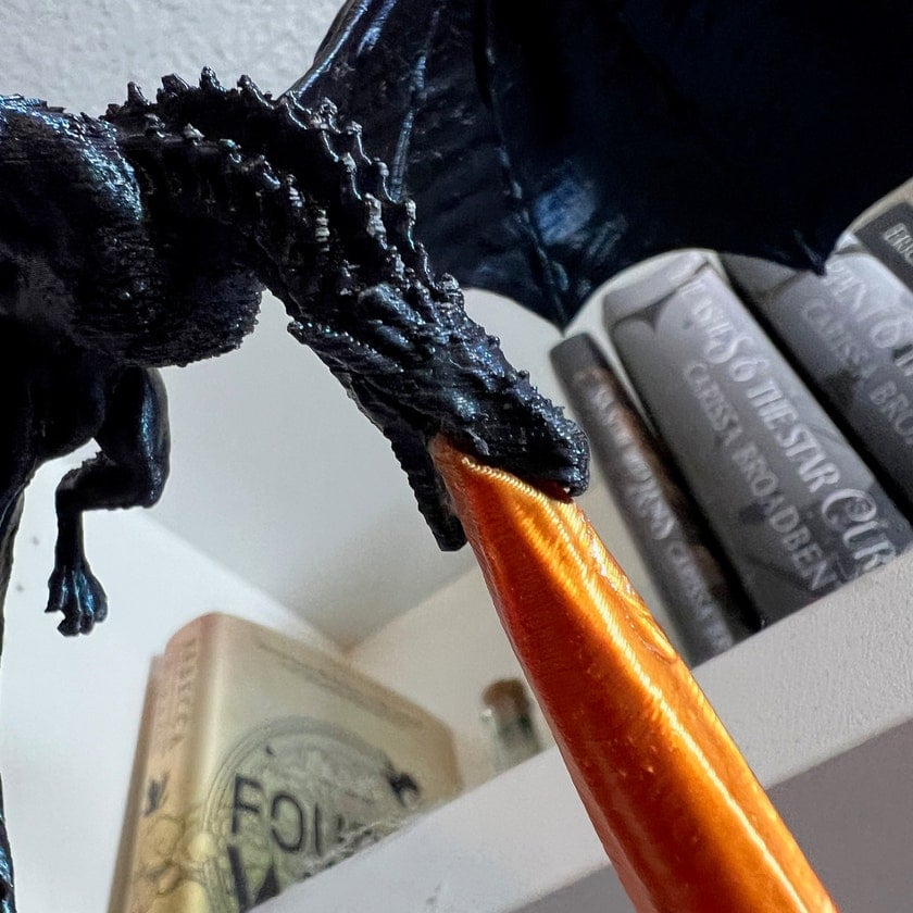 🔥Hot Sale 40% OFF✨Dragon Flame Book Nook