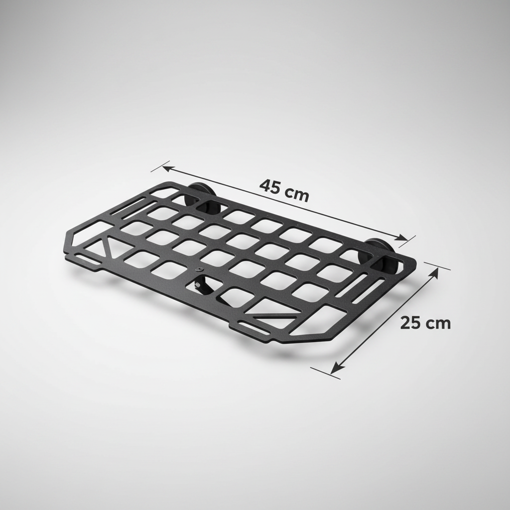 Heavy-Duty Magnetic Vehicle Side Table | Portable Grid Camp Desk