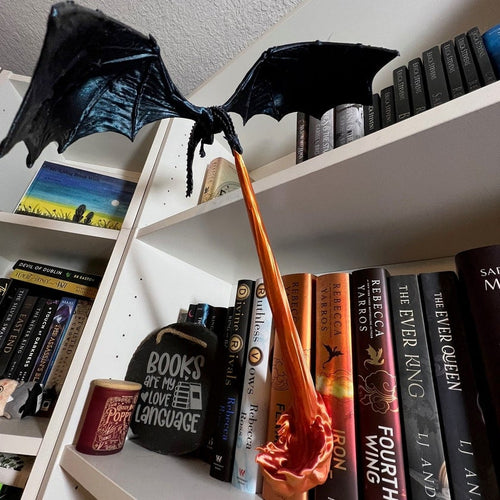 🔥Hot Sale 40% OFF✨Dragon Flame Book Nook