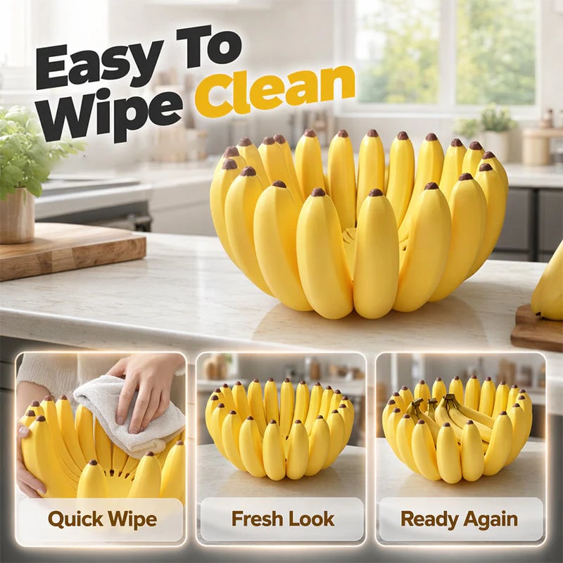 🔥Last Day 49% OFF-🍌Creative Banana-Shaped Fruit Bowl