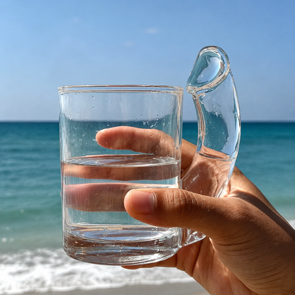 🥂✨ Fun D-Cup Shaped Cocktail Glass