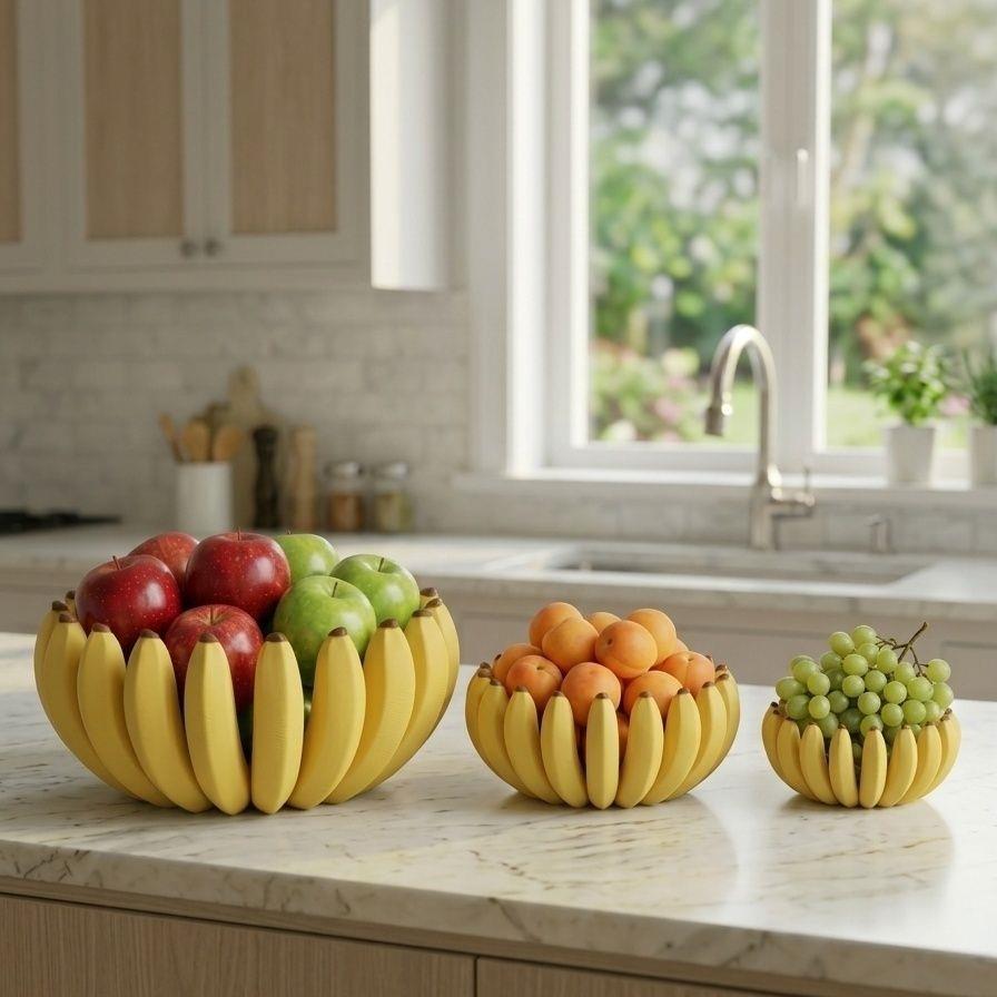 🔥Last Day 49% OFF-🍌Creative Banana-Shaped Fruit Bowl