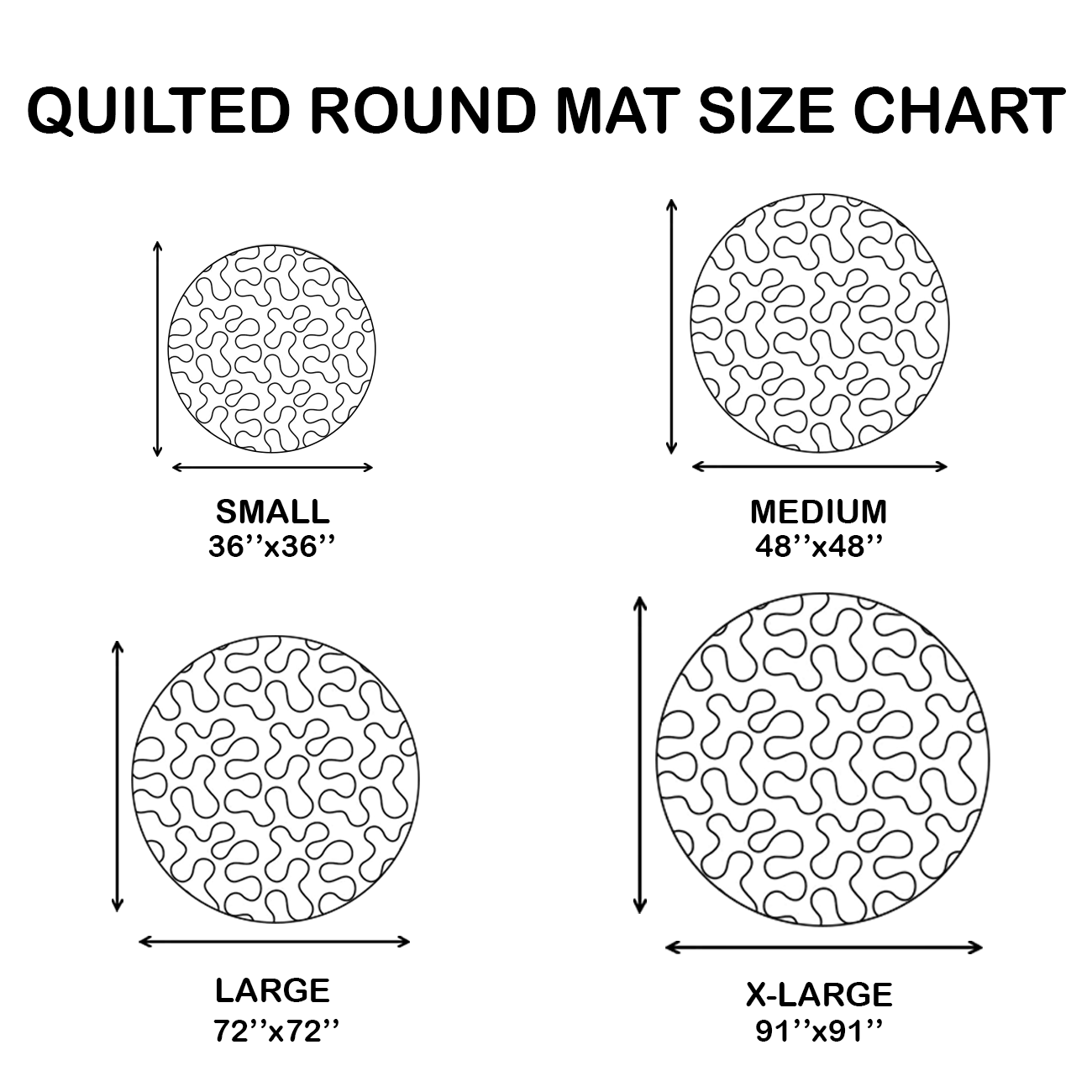 🎃 3D Skeleton Vortex Quilted Round Halloween Rug
