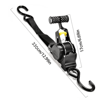 Heavy Duty Retractable Ratchet Straps (BUY 2 FREE SHIPPING )