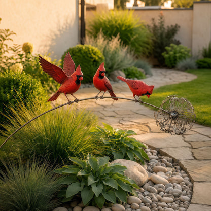 Handcrafted Kinetic Garden Stake